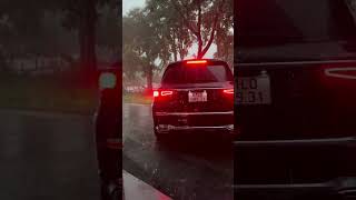 Running in thê Rain GLS 480 Maybach #gls480