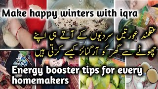 17  Tips Getting My Home Winter Ready ITips For Cozy Winter|Energy booster tips for every homemakers