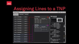 Assign Lines to a TNP