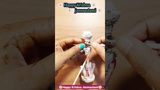 #shorts ❤🥀🌹 #viral #trending #shortvideo #acrylicpainting #papercraft #krishna #janmashtami #short