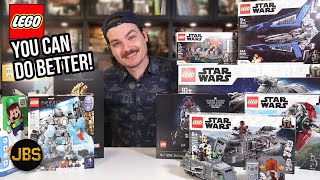 Losing faith in LEGO. Huge August 1st LEGO Haul but I'm still bummed.