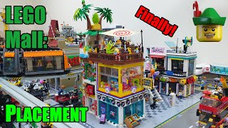 LEGO Mall MOC Placement - Finally! 😅🤗🏬🏹