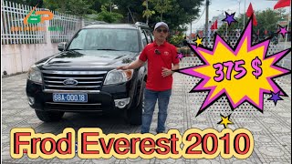 Bất ngờ với Ford Everest máy dầu 2010 của UBND Tỉnh Kiên Giang