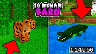 UPDATE BARU ?!?! BANYAK HEWAN BARU YANG DITAMBAHKAN MOJANG DI MINECRAFT ?? - MCPE 1.14.0.50