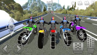 Off-road Extreme Motocross Racing Multiplayer Impossible Driving Motorcycle Android 3D Gameplay