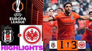 Beşiktaş vs Eintracht Frankfurt (1-3) Höhepunkte | Europa League | BJK Eintracht | Frankfurt BJK