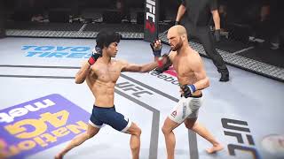 EA UFC2-BRUCELEE RAGDOLL KNOCKOUTS COMPILATION