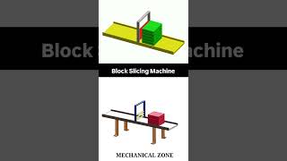 Block Slicing Machine #mechanism  @cadcamtutorialbyhb