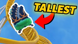 Making the TALLEST Roller Coaster on ROBLOX?