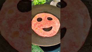 बच्चे खुश Beetroot Smily paratha😄  #viral#shorts#yummy#reels  #paratha#youtubeshorts@zaiqaeindia