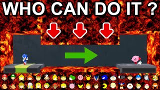 Who Can Make It? Moving Lava Block - Super Smash Bros. Ultimate