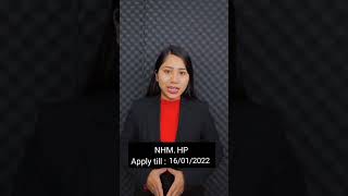 NHM Recruitment out