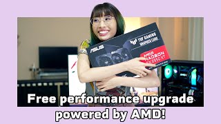 Free performance upgrade powered by AMD!