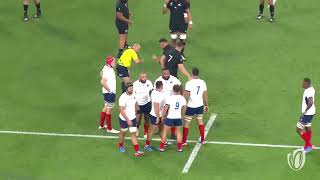 France vs New Zealand | Full Match | Rugby World Cup 2023 (Camera - right gate)