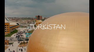 Туркестан Керуен-Сарай 4К // Turkistan Karavan-Saray Aerial Drone 4K