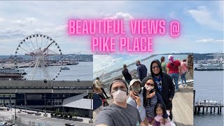 WHAT BEAUTIFUL VIEWS @ PIKE PLACE IN SEATTLE WASHINGTON STATE USA