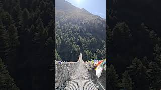 Hillary Bridge #ebctrekking #namche #everest2023 #luklaairport #nepal