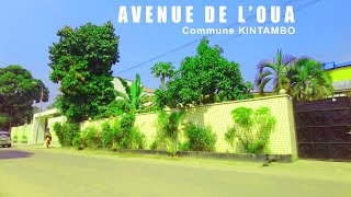 Les artères de Kinshasa | Avenue de l'OUA | Kintambo | Kinshasa - RDC