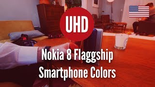 Nokia 8 Flaggship Smartphone Colors Hungarian - MAGYAR 4K 60FPS