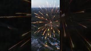 Fourth of July Fireworks #fireworks #drone