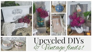 Thrift Store Finds & Makeovers - Cottagecore DIY Decor - Scrap Wood Projects