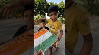 Baccha patang lekar bhag gya #shorts #kite #kiteflying #patang #patangbazi