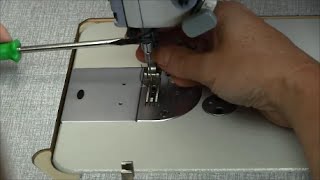 How To Change A Presser Foot On A Commercial or Industrial Sewing Machine