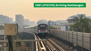 [Parts Preserved By National Museum?][SMRT] C651 (215/216) arriving Kembangan