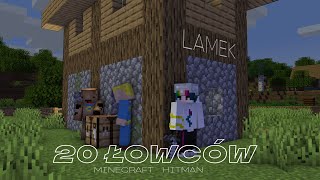 LAMEK vs 20 WIDZÓW (minecraft hitman)