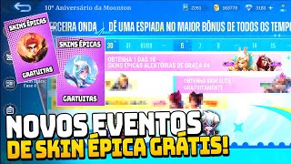 𝗣𝗘𝗚𝗨𝗘 𝗗𝗨𝗔𝗦 𝗦𝗞𝗜𝗡𝗦 𝗘́𝗣𝗜𝗖𝗔𝗦 𝗚𝗥𝗔́𝗧𝗜𝗦 NOVOS EVENTOS DE SETEMBRO! MOBILE LEGENDS