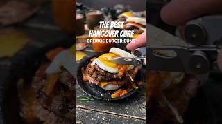 These Breakfast Burger Sliders are the best hangover cure 🔥 #recipes #shorts #food