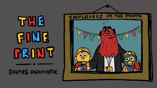 the fine print - don't hug me I'm scared animatic