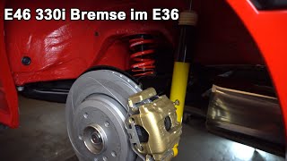 BMW E36 Umbau auf E46 330i Bremse | QUALITATIEF