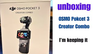 Unboxing DJI OSMO Pocket 3 #osmopocket #osmopocket3 #asmr #unboxing oxing