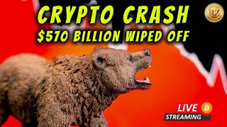 Crypto crash: $570 billion wiped off after major sell-off over-regulation fears