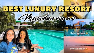 Best LUXURY Resort in Mandarmani 🏖️| 2024 | Victoria Beach Resort | Swimming Pool | Private Beach