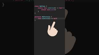 The difference between Self and self in Swift #shorts