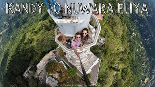 Road Trip from Kandy to Nuwara Eliya (Ambuluwawa Tower, Tea factory…)