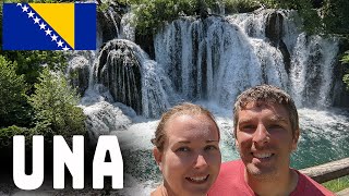 BOSNIA'S GREAT UNA FALLS-ANOTHER AMAZING WATERFALL