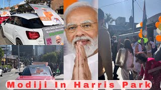 @NarendraModi What time Modiji arriving Harris park? All updates from the location.भारत माता की जय