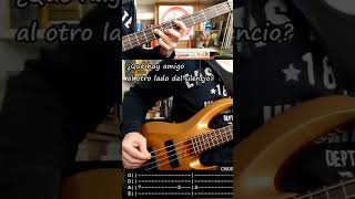 ANGELES DEL INFIERNO - Al otro lado del silencio (BASS cover TABS)