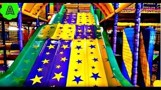 GIANT SLIDE Indoor Playground With Balls/ Fun Play Place for Kids