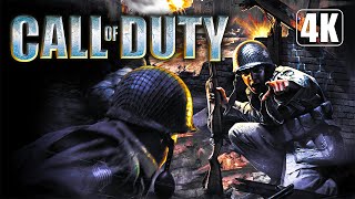 Call of Duty 1 (2003) - Full Game Campaign Gameplay Longplay 4K 60FPS