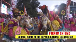 Huge crowd witnessed the Pernem shigmo celebration on Monday