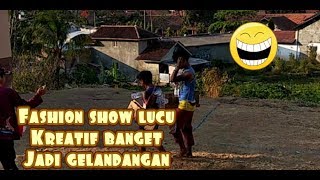 Fashion show pramuka lucu kreatif jadi gelandangan lucu ngakakk banget