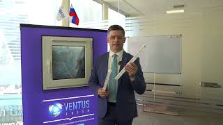 Презентация модели оконного вентиляционного приточного клапана Ventus OK 400