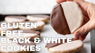 How to Make Perfect NYC style Black & White Cookies | Gluten Free