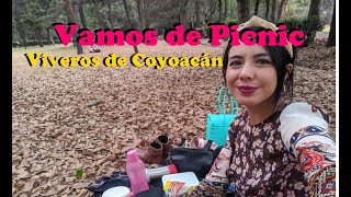 Vamos de Picnic a Viveros de Coyoacán| En bici