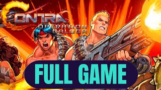 Contra Operation Galuga | FULL GAME Gameplay Walkthrough (No Commentary)