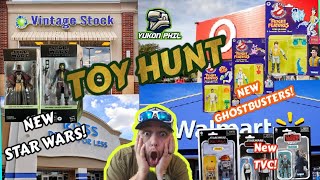 TOY HUNT | NEW toys are hitting TARGET and WALMART! #toyhunt #target #ghostbusters